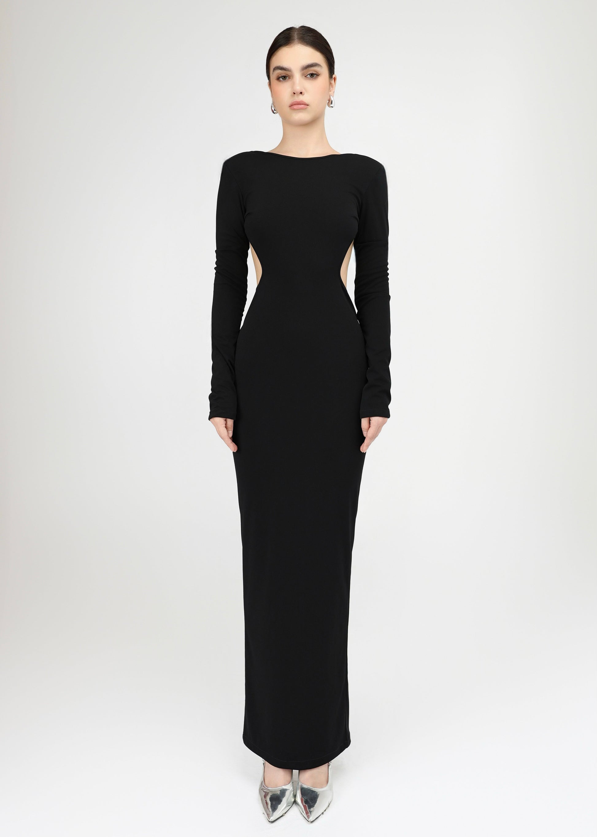 The Ritual Dress Timeless Form-Fitting Black dress with Subtle Cutou New Em The Ritual Dress Timeless Form-Fitting Black dress with Subtle Cutou New Em