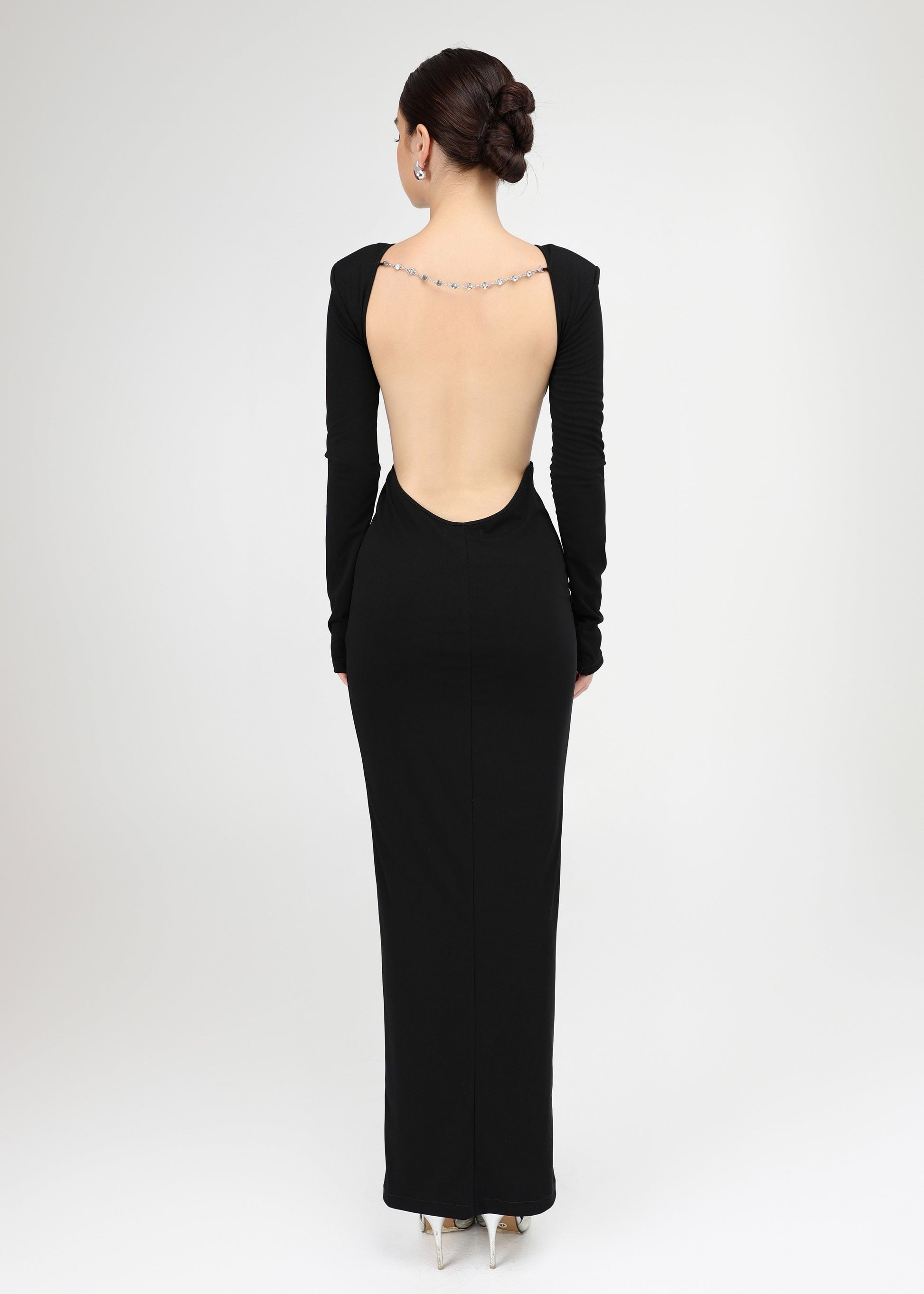 The Ritual Dress Timeless Form-Fitting Black dress with Subtle Cutou New Em The Ritual Dress Timeless Form-Fitting Black dress with Subtle Cutou New Em